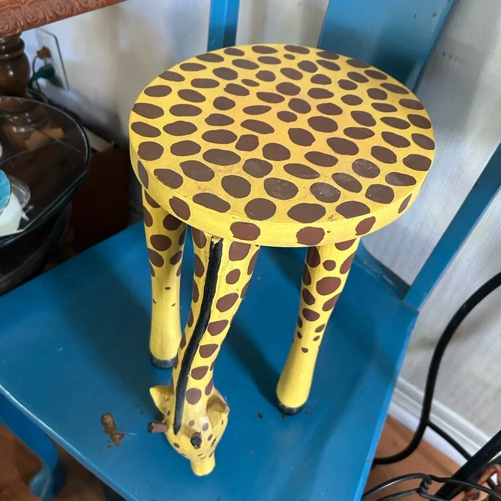 Vintage Giraffe Table
